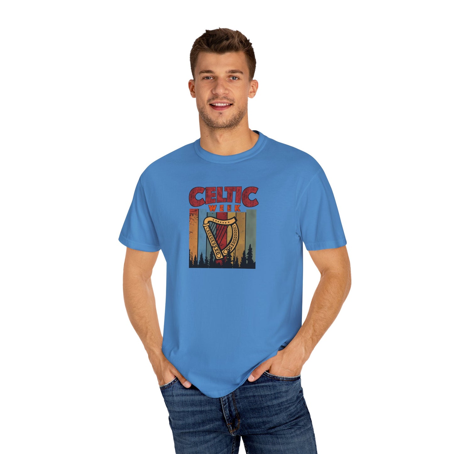 Celtic Week Unisex T-shirt w/ Harp