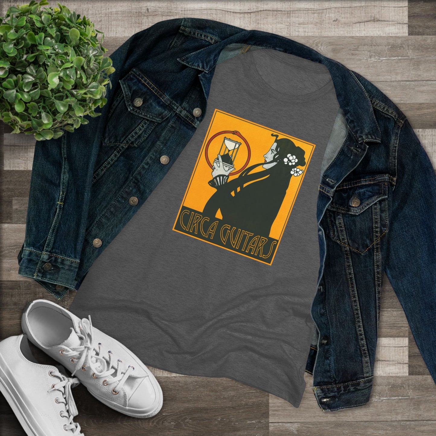 John Slobod, luthier, Women's Triblend Tee