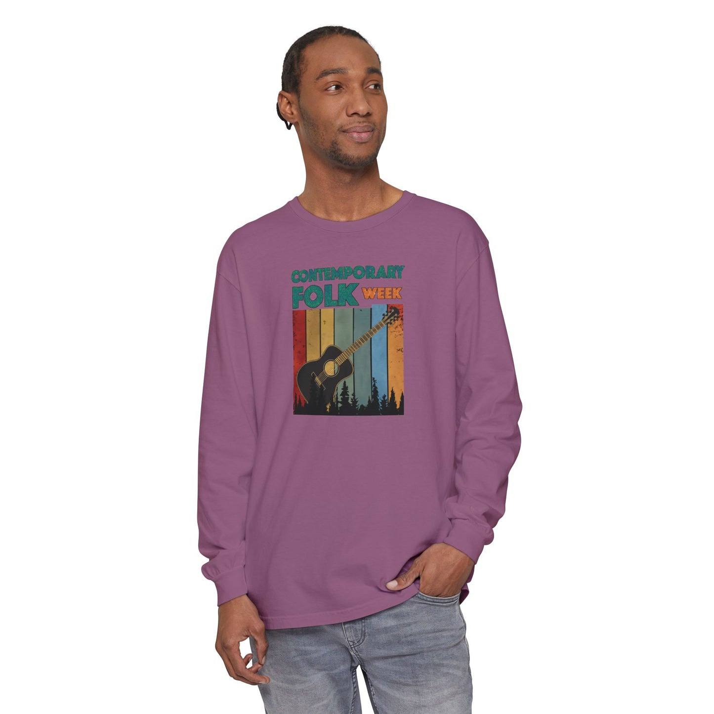 Contemporary Folk Week Long Sleeve Tee