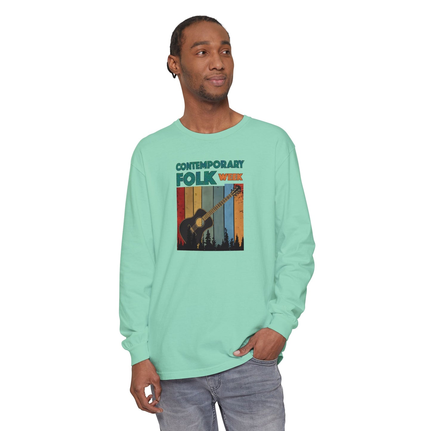 Contemporary Folk Week Long Sleeve Tee
