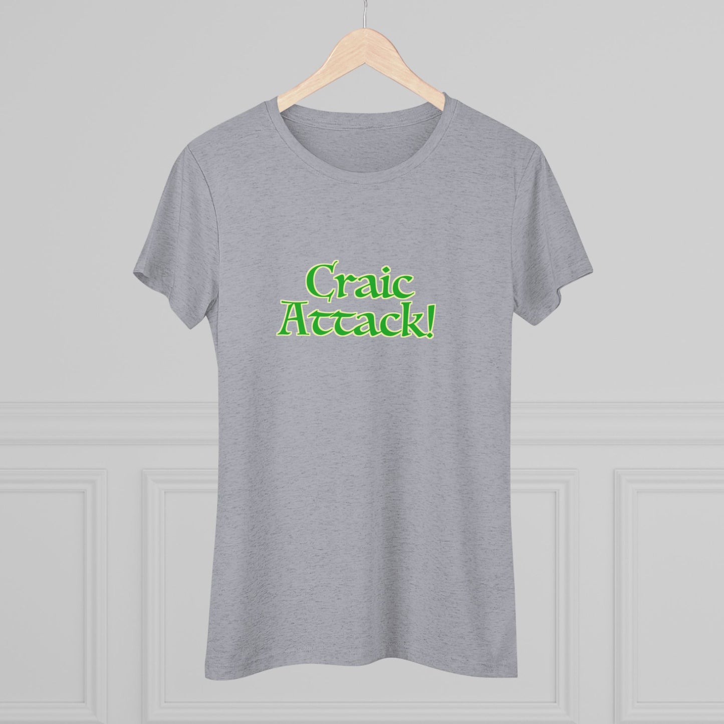 Craic Attack! Women's Triblend Tee